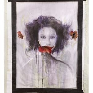 Alina With Flower in Mouth by Liam Alexander