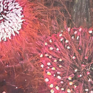 Sparkly bouquet by Susan Penfold  Image: Detail