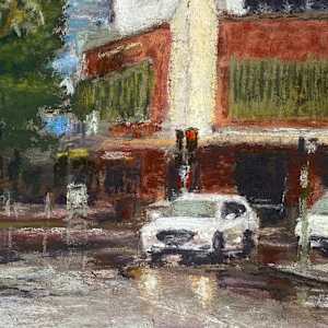Darwin city monsoon by Susan Penfold  Image: Detail