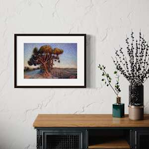 Last light, Tanunda by Susan Penfold 