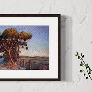 Last light, Tanunda by Susan Penfold 