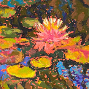 Whispers on the pond by Susan Penfold 