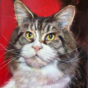 Judith's cat #3 by Susan Penfold