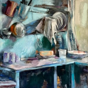 Tellerwäscher / Washing Dishes by Carola Dewor