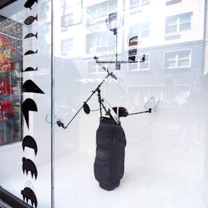 Black Hole by Christopher Ho  Image: Install 1, Below Grand, New York City, 2024