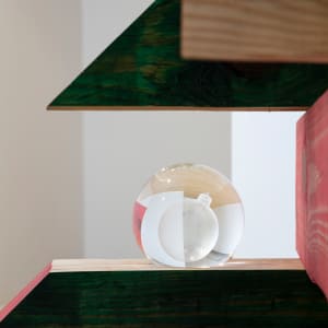 Triangle by Christopher Ho  Image: Install 8 (Detail), Yeh Art Gallery, St John's University, Queens, NY 2019