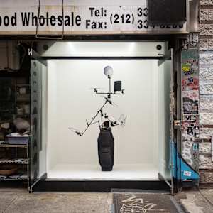 Black Hole by Christopher Ho  Image: Install 10, Below Grand, New York City, 2024