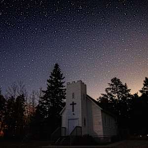 Church Under the Stars by Theresa Muth