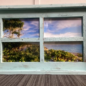 Through My Window - Cuba Beach by Theresa Muth 
