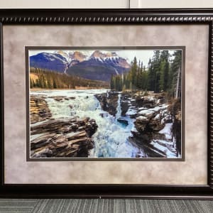 Athabasca Falls by Theresa Muth 