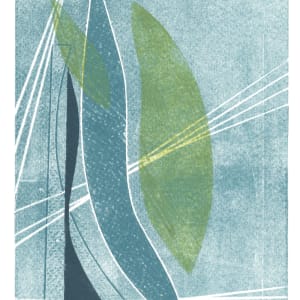 Abstract Blue 5 by Ilana Dashe