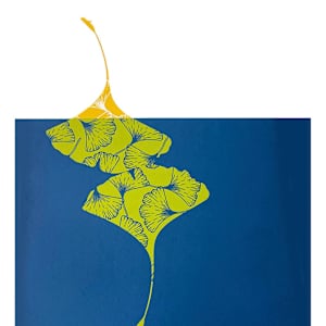 Ginkgo Blue Skies 2 Proof 2 by Ilana Dashe