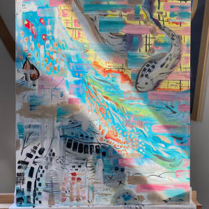 When the river becomes light by Laura Weider 
