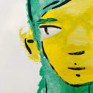 Spirit of the yellow house by Laura Weider 