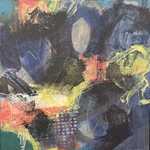 Night Sky in the City by Frannie Kronenberg Art
