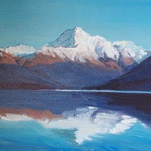 Eklutna Lake Reflections by Kayla McGrath, Image 1.