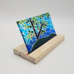 Mosaic Tree in Early Light by Karin Danapas 