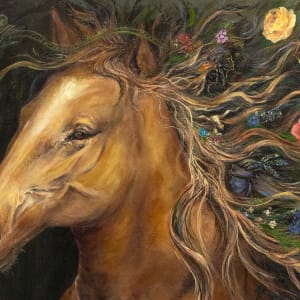 Tribute to Tyler by Deborah Setser  Image: Horse & Mane detail