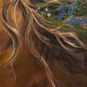 Tribute to Tyler by Deborah Setser  Image: Horse mane lower detail