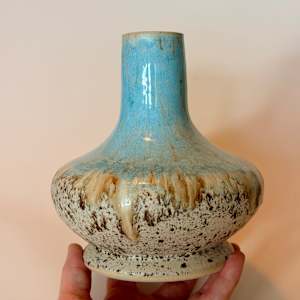 Robin's Egg Vase by Stephanie Fenter 