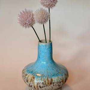Robin's Egg Vase by Stephanie Fenter 