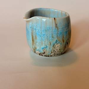 Robin's Egg Pour Cup by Stephanie Fenter