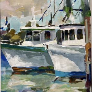 Shrimp Boats I by Doug Carter