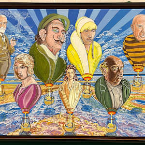 The seven de-vine Dali familiar Spaniard delusions of grandeur hot-air Catalan Clan. by Ray Eikerts, Image 2.