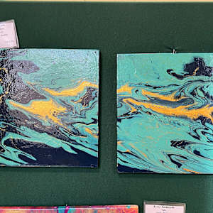 Team work (diptych) by Jerry Sudderth