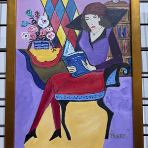 Lady Reading by Gary Avery 