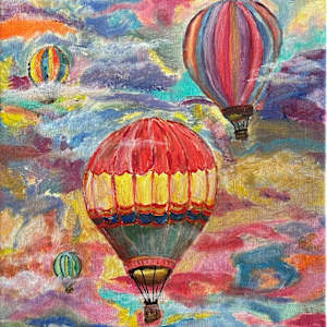 Floating on Colors by Lisa Dickey