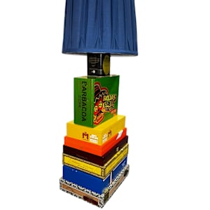 Cigarbox Lamp by Chasity Erbaugh, Image 2.