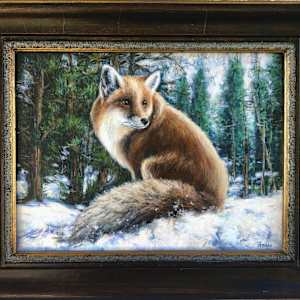 Evening Visitor by Vickie Fears