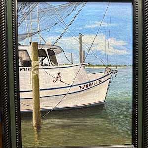 Bama Fishing boat by Becky Chelf