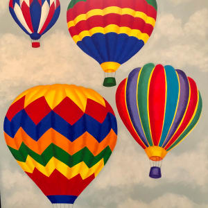 Hot Air Balloons by Donna Cariker