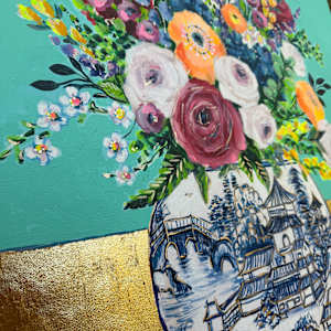 “Chinoiserie in Bloom” by Jennifer Thornton Moreman, Image 2.