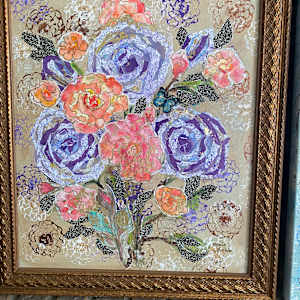 Paper Collage Bouquet by Susie Robb 