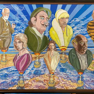 The seven de-vine Dali familiar Spaniard delusions of grandeur hot-air Catalan Clan. by Ray Eikerts
