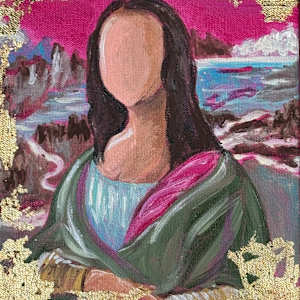 Pink Mona by Tina Saczek
