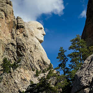 Greatness Personified by Cathy Mounce  Image: George Washington at Mt Rushmore , SD
Third Place Award Photography Amateur Division