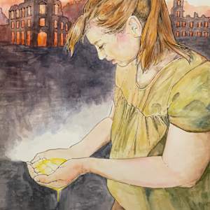 Light Amidst the Ruins by Harmony Dybala