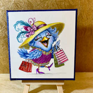Birds  “The Happy Shopper” by Jane Casey 