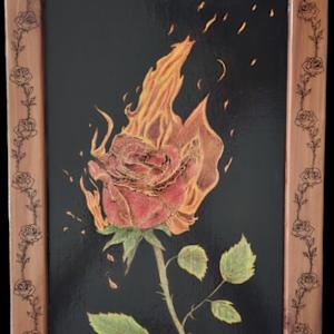 The Burning Rose by Butch Halberstadt