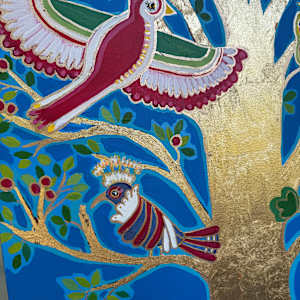 Jolly Holiday Birds by Jennifer Thornton Moreman 