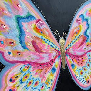 “High Flyer” 24x24” by Jennifer Thornton Moreman 