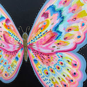 “High Flyer” 24x24” by Jennifer Thornton Moreman 