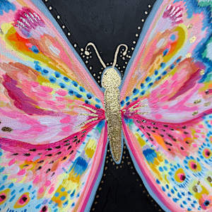 “High Flyer” 24x24” by Jennifer Thornton Moreman 