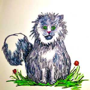 Pancake the Texas Cat by Cathy Mounce 