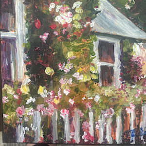 Rose Cottage by Theresa Schiefer