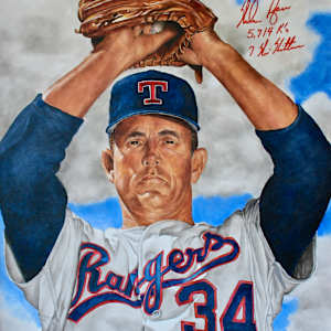 Nolan Ryan by Mark Saczek